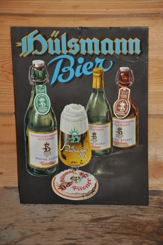 Altes brauereischild 50er - brauereischild,