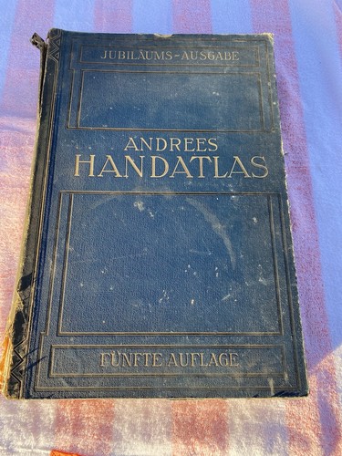 Andrees atlas handatlas - andrees,