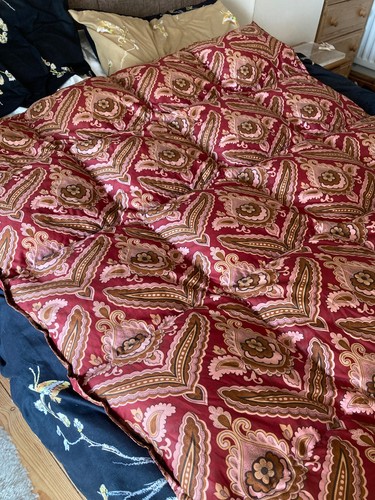 Vintage eiderdaunen steppdecke - vintage,