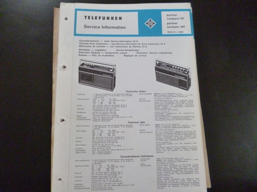 Original service manual - original,
