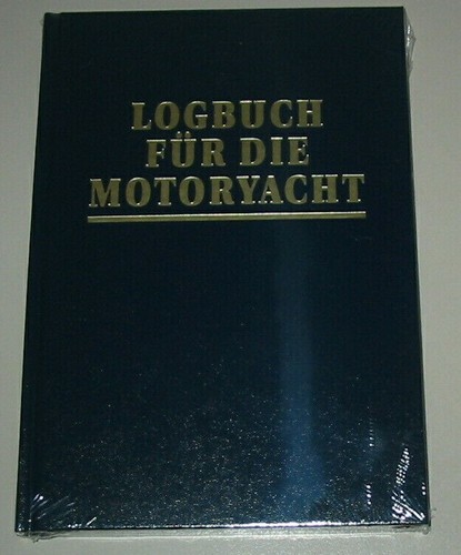 Motorboot yachtlogbuch see - yachtlogbuch,
