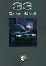 Prospekt Alfa Romeo 33 Boxer