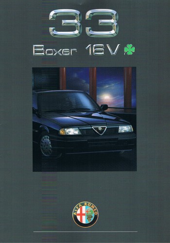 Prospekt alfa romeo boxer - alfa,