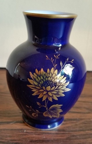 Vase kobaltblau bavaria - vase,,
