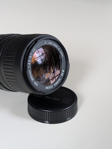 Sigma zoom objektiv 100 300mm - objektiv, 100-300mm