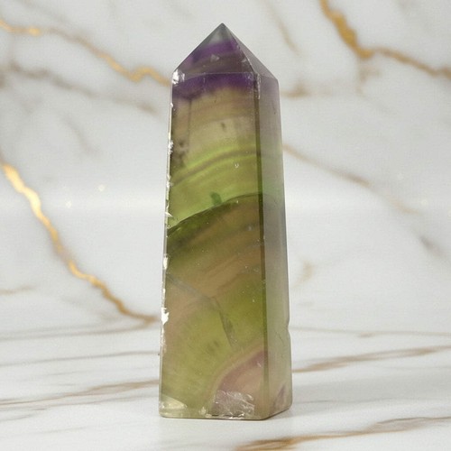 Fluorit obelisk 10cm - fluorit,
