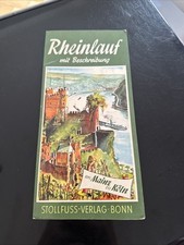 Rheinlauf mit Beschreibung von Mainz bis Köln Stollfuss Verlag 14. Auflage