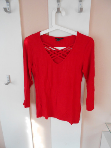 Damen shirt arm rot - ,