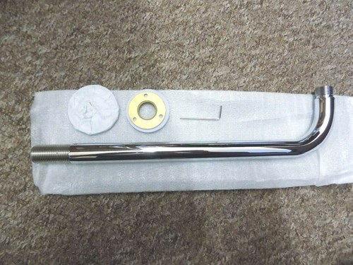 300 runder brausearm - mm, mit