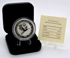 1 OZ Silber Kookaburra 1996 EU Series Privy Germany Lagerräumung