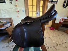 Springsattel 17,5 dunkelbraun