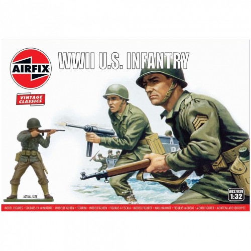 Airfix wwii infantry - wwii, u.s.