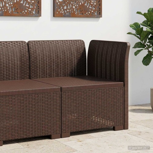 Sitzer gartensofa rattan - 1-sitzer,