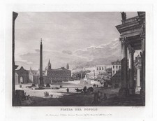 Piazza del Popolo Roma Rome