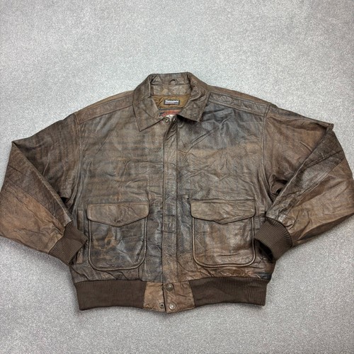Leder fliegerjacke erwachsene - leder,