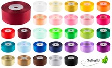 32m Rolle Satinband 38mm Schleifenband Deko Band Geschenkband 40mm 4cm