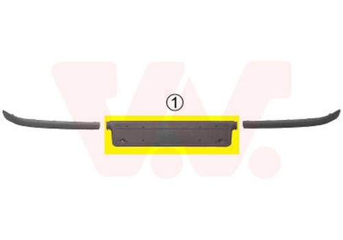 Van wezel kennzeichenhalter - wezel, **