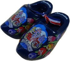 2er Set Deko Holland Clogs