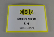 Operating instructions manual - operating, instructions/manual