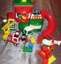 Lego Duplo Feuerwehr Polizei 2811 Station Blinklicht Sound Drehleiter Siren