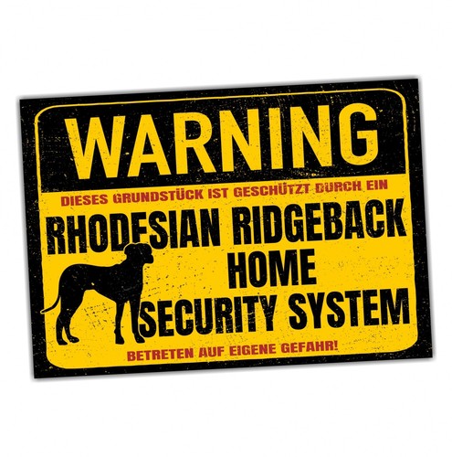 Schild rhodesian ridgeback - ridgeback, rr