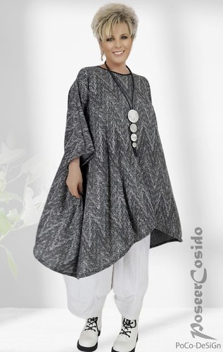 Lagenlook long shirt tunika - lagenlook,