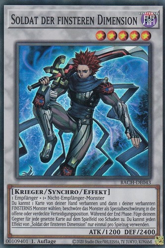 Soldat der finsteren - , dimension