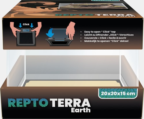 Repto terra earth 20x20x15cm - terra,