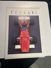 Limitierter Ferrari Kalender 1990: Nr 2991 Project F1, F40, P4, 246 ca 50x70cm