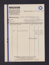 SAALFELD/SAALE, Rechnung 1946