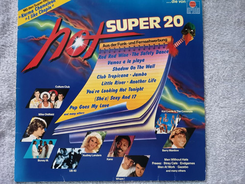 Hot super ariola 83 - lp,