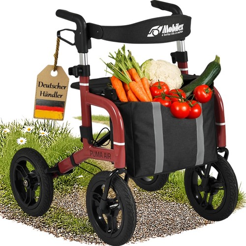 Outdoor rollator mit - rollator,