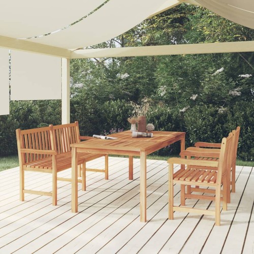 Teak massiv gartenmöbel set - massiv,