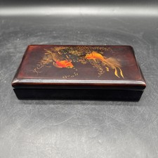 Russische Vintage Lackdose / Schmuckdose - i.8