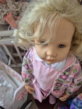 Künstlerpuppe Hildegard Günzel Ella