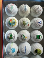Golfball mit Logo verschiede Marken 