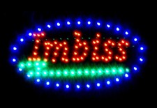 Led leuchtschild reklame - leuchtschild,,