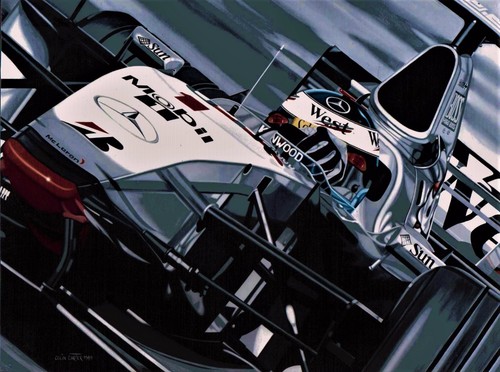Mika häkkinen 70 cm - häkkinen,