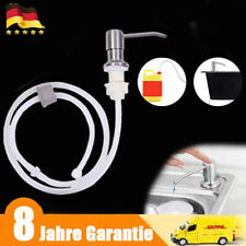 Edelstahl Seifenspender Einbau Spülmittelspender Waschbecken Lotionspender DE