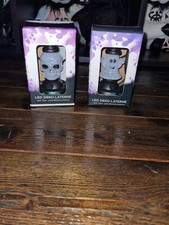 2 Led Deko Laternen Halloween Skull Geist Lampe Laterne 