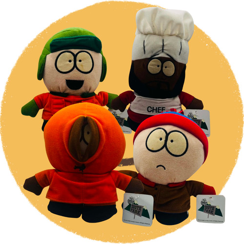 Retro south park plüsch - park,
