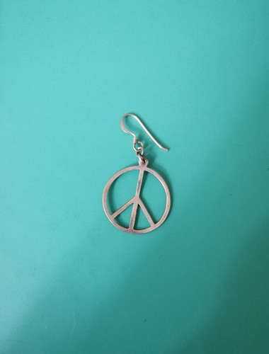 Peace-Zeichen-Ohrhänger