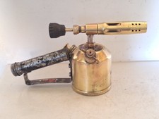 antike Lötlampe  VULCANO No 424,  vintage blow lamp, lampe a souder, blow torch