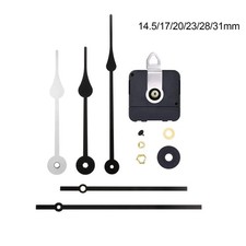 Großes Wanduhr-Zeiger- und Uhrwerk-Set, Uhrzeiger, Uhrwerk-Ersatzteile,