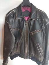 Sehr alte Vintage Lederjacke, Gr.56