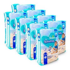 96 x Pampers Windeln Schwimmwindeln Baby Badewideln Splashers Gr. 3-4 6-11 kg