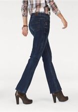 LTB Damen Jeans Valerie Bootcut Hose Blau Used Stretch Denim Flare W25-W28 L34