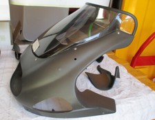 Frontverkleidung Ducati ST4S ST4 Kanzel Verkleidung titan grau mit Scheibe