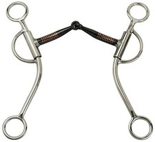 Busse snaffle bit mit - shanks,
