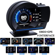 Digital obd2 gps hud - digital,
